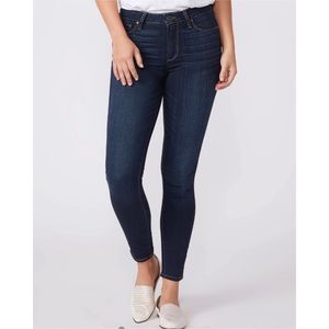 Paige Hoxton High Rise Ankle Skinny Jeans